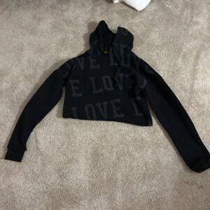 Be Free long sleeve cropped sweatshirt
